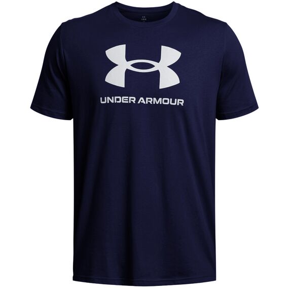 UNDER ARMOUR t-shirt męski koszulka treningowa LOGO UPDATE czarna, Kolor: czarny, Rozmiar: L