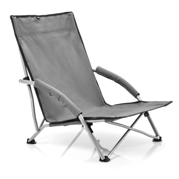 Leżak plażowy Meteor Coast khaki, Kolor: szary, Rozmiar: one size