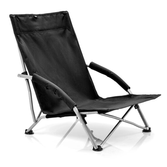 Leżak plażowy Meteor Coast khaki, Kolor: czarny, Rozmiar: one size