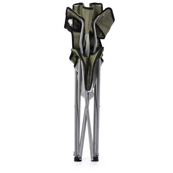 Krzesło składane Meteor Tripper oliwkowy, Kolor: zielony, 5 zdjęcie