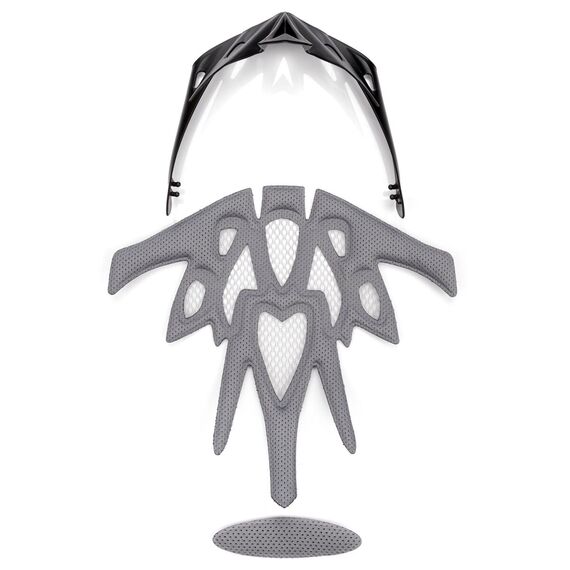 Meteor Kask rowerowy Gruver czarno-zielony, Kolor: czarny, Rozmiar: 55-58, 7 zdjęcie