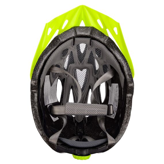 Meteor Kask rowerowy Gruver czarno-zielony, Kolor: zielony, Rozmiar: 58-61, 7 zdjęcie