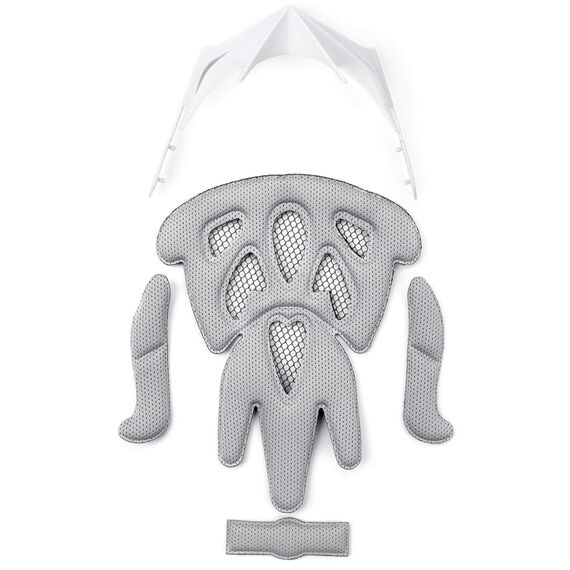 Meteor Kask rowerowy MV29 Drizzle biało-miętowy, Kolor: miętowy, Rozmiar: 58-61, 4 zdjęcie