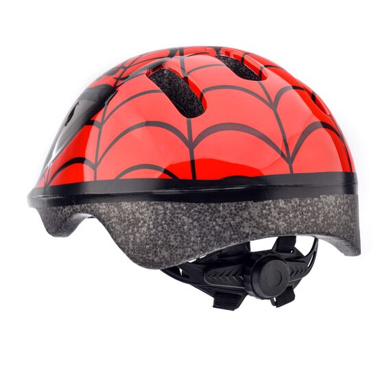 Kask rowerowy Meteor KS06 Dragon, Kolor: czerwony, Rozmiar: 48-52, 3 zdjęcie