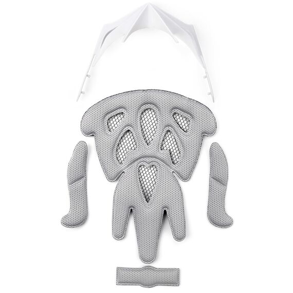 Meteor Kask rowerowy MV29 Drizzle biało-różowy, Kolor: różowy, Rozmiar: 61-63, 7 zdjęcie