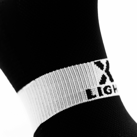 PROSKARY skarpetki sportowe treningowe X-Light czarne, Kolor: czarny, Rozmiar: 41-47, 4 zdjęcie