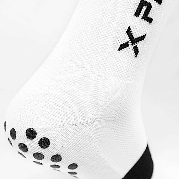 PROSKARY Skarpetki treningowe X-Light Białe Antypoślizgowe, Kolor: biały, Rozmiar: 41-47, 5 zdjęcie