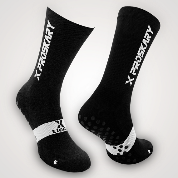 PROSKARY Skarpetki treningowe X-Light czarne Antypoślizgowe, Kolor: czarny, Rozmiar: 41-47, 9 zdjęcie