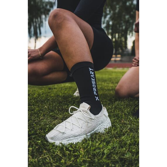 PROSKARY skarpetki sportowe treningowe X-Light czarne, Kolor: czarny, Rozmiar: 41-47, 3 zdjęcie