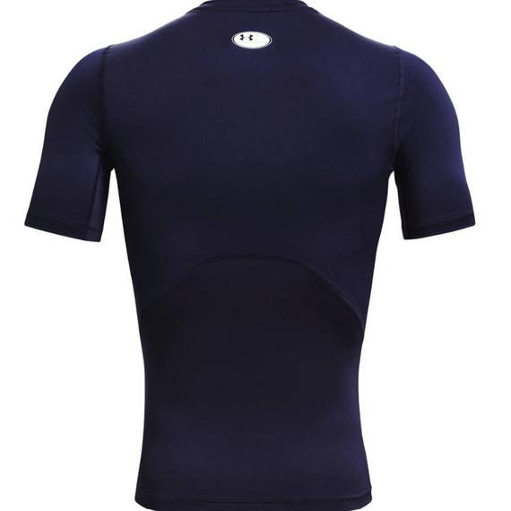 UNDER ARMOUR koszulka na siłowinię męska UA HG Comp granatowy, Kolor: granatowy, Rozmiar: XL, 2 zdjęcie