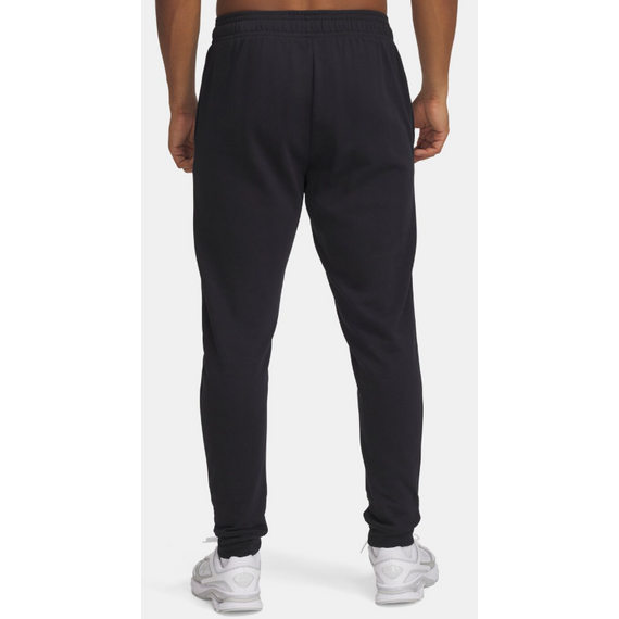 UNDER ARMOUR spodnie dresowe męskie joggery UA Rival Terry Logo czarne, Kolor: czarny, Rozmiar: S, 2 zdjęcie