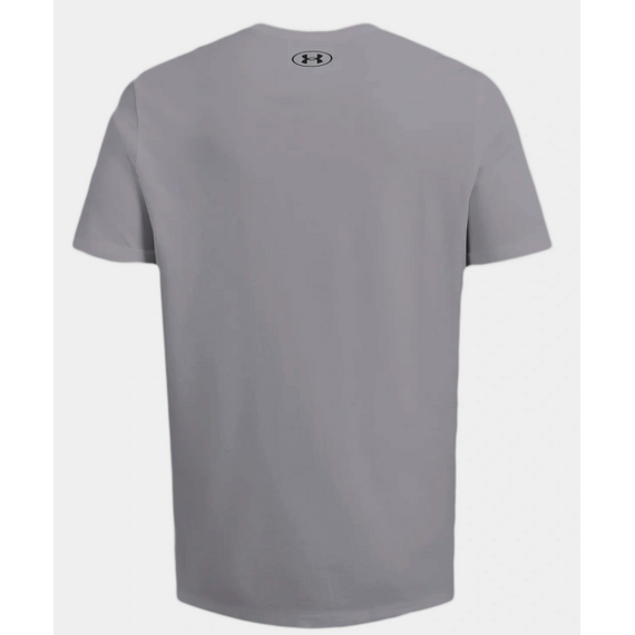 UNDER ARMOUR t-shirt męski koszulka treningowa LOGO UPDATE szary, Kolor: szary, Rozmiar: XL, 2 zdjęcie