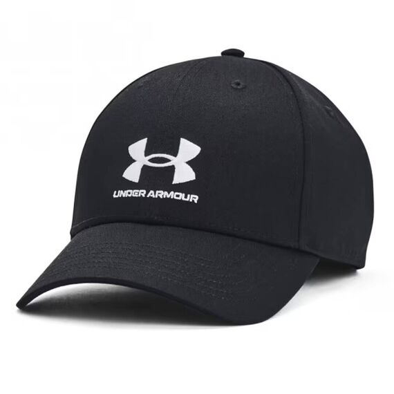 UNDER ARMOUR czapka z daszkiem bejsbolówka Lockup Adj czarna, Kolor: czarny, Rozmiar: one size