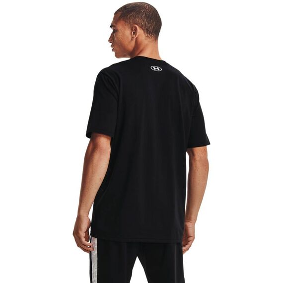 UNDER ARMOUR koszulka męska t-shirt sporotwy ABC CAMO BOXED LOGO czarna, Kolor: czarny, Rozmiar: S, 6 zdjęcie