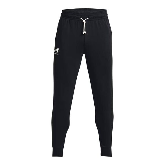 UNDER ARMOUR spodnie dresowe męskie joggery UA Rival Terry czarne