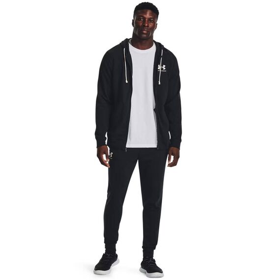 UNDER ARMOUR spodnie dresowe męskie joggery UA Rival Terry czarne