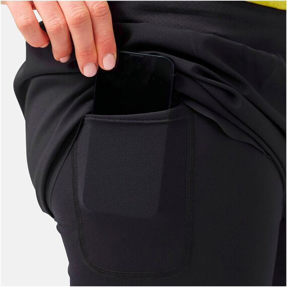 ODLO Spodenki techniczne damskie 2-in-1 short ZEROWEIGHT 3 INCH czarne, Kolor: czarny, Rozmiar: L, 6 zdjęcie
