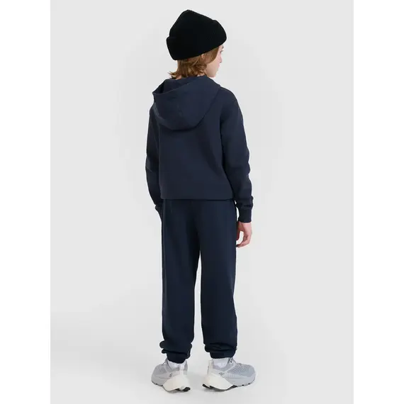 4F spodnie bawełniane dziecięce dresowe 4FJWMM00TTROM1188 granatowe, Kolor: granatowy, Rozmiar: 152, 3 zdjęcie