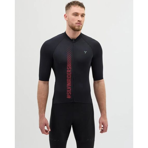 SILVINI Koszulka rowerowa z krótkim rękawem męska Men Jersey MAZZANO, Kolor: czarny, Rozmiar: XL