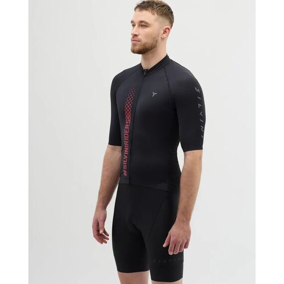 SILVINI Koszulka rowerowa z krótkim rękawem męska Men Jersey MAZZANO, Kolor: czarny, Rozmiar: XL, 2 zdjęcie
