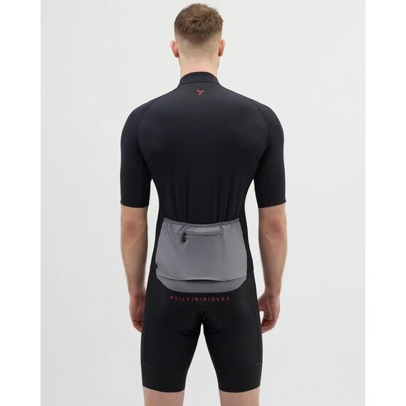 SILVINI Koszulka rowerowa z krótkim rękawem męska Men Jersey MAZZANO, Kolor: czarny, Rozmiar: XL, 3 zdjęcie