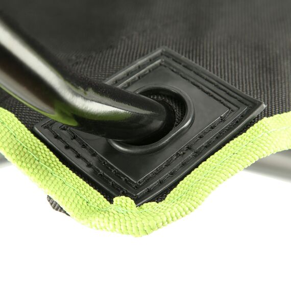 NILS CAMP krzesło turystyczne wędkarskie składane z oparciem NC3044, Kolor: czarny, Waga: 0,5, 9 zdjęcie