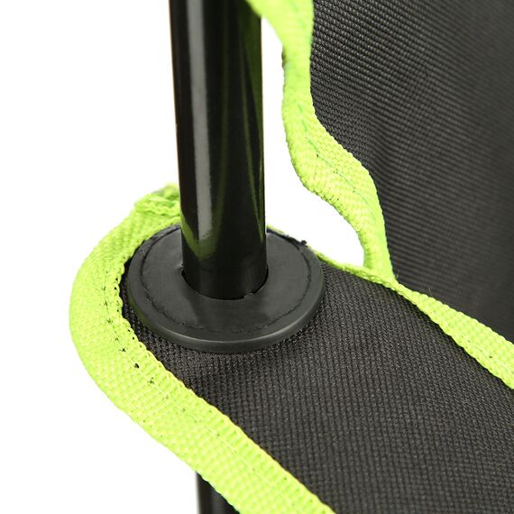 NILS CAMP krzesło turystyczne wędkarskie składane z oparciem NC3044, Kolor: czarny, Waga: 0,5, 8 zdjęcie