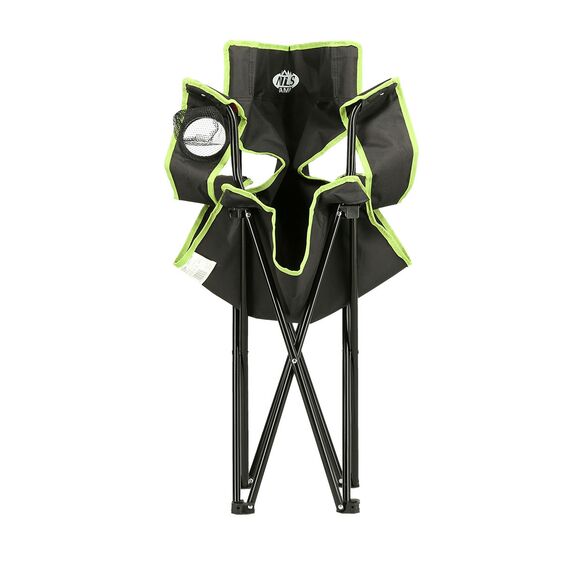 NILS CAMP krzesło turystyczne wędkarskie składane z oparciem NC3044, Kolor: czarny, Waga: 0,5, 3 zdjęcie