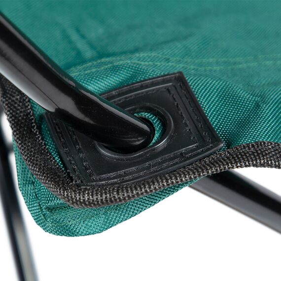 NILS CAMP krzesło turystyczne wędkarskie składane z oparciem NC3044, Kolor: zielony, Waga: 0,5, 5 zdjęcie
