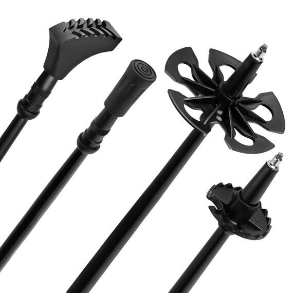 NILS CAMP kije do nordic walking 2 sekcyjne aluminiowe 125cm NW8611, 5 zdjęcie