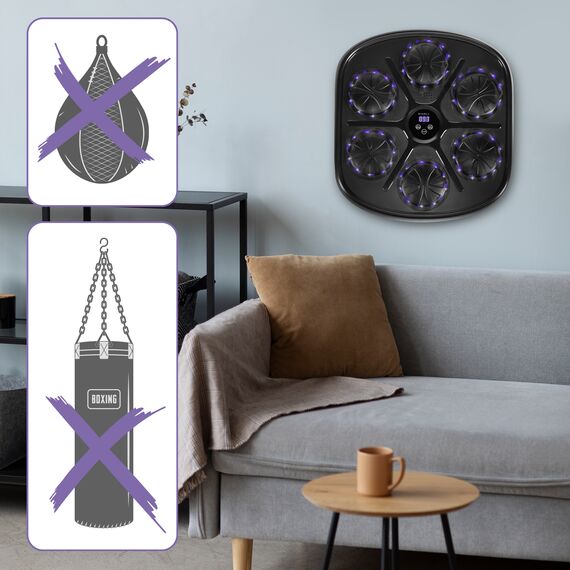 HMS tarcza elektroniczna bokserska z bluetooth z rękawicami TB03, 10 zdjęcie