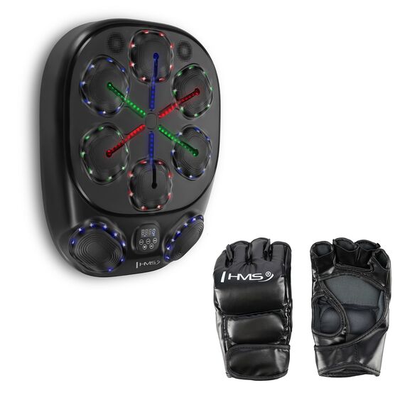 HMS tarcza elektroniczna bokserska z bluetooth z rękawicami TB10, 16 zdjęcie