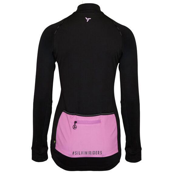 SILVINI Koszulka rowerowa z długim rękawem damska Women Jersey LAVERONA, Kolor: czarny, Rozmiar: M, 2 zdjęcie