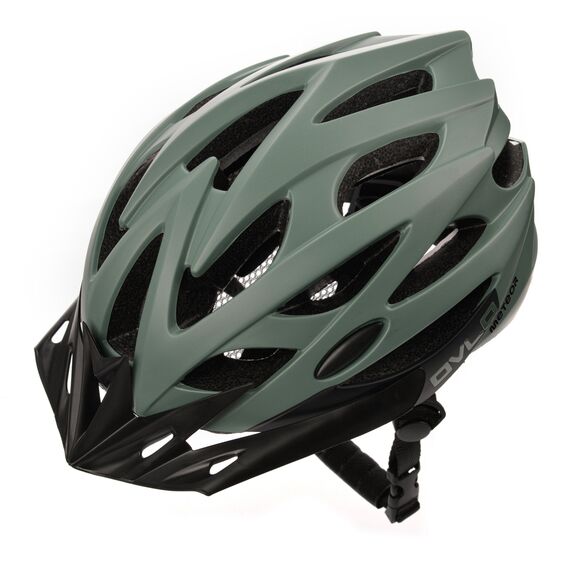 Meteor Kask rowerowy Ovlo zielony, Kolor: zielony, Rozmiar: 52-56