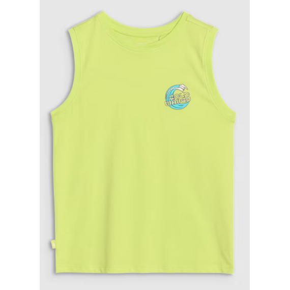 4F koszulka dziecięca bezrękawnik dla chłopca 4FJWSS25TSLEM162 zielona, Kolor: zielony, Rozmiar: 134, 2 zdjęcie