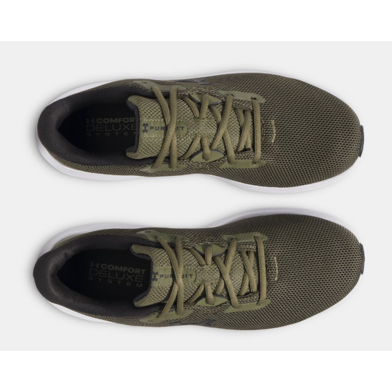 UNDER ARMOUR buty sportowe męskie do biegania Charged Pursuit 4 zielone, Kolor: zielony, Rozmiar: 44, 4 zdjęcie