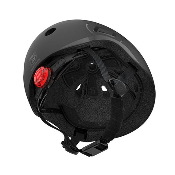 SCOOTANDRIDE Kask S-M dla dzieci 3+ czarny, Kolor: czarny, Rozmiar: S-M, 5 zdjęcie