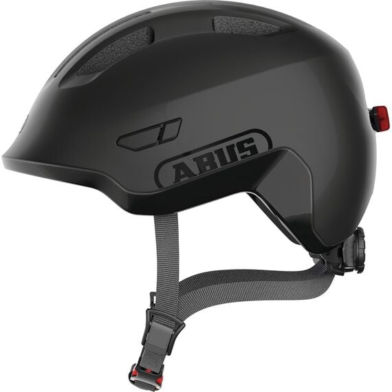 ABUS kask rowerowy dla dziecka SMILEY 3.0 czarny, Kolor: czarny, Rozmiar: 50-55