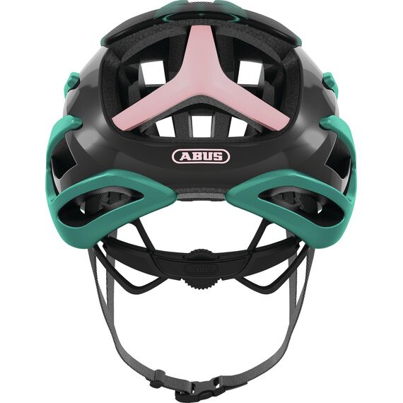 ABUS kask rowerowy AIRBREAKER turkusowy, Kolor: zielony, Rozmiar: 52-58, 3 zdjęcie