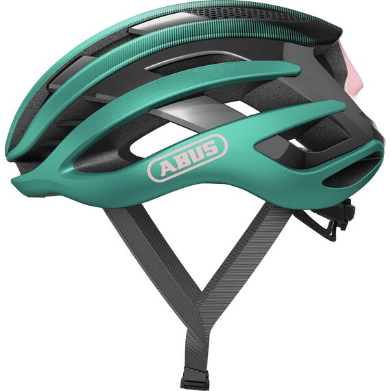 ABUS kask rowerowy AIRBREAKER turkusowy, Kolor: zielony, Rozmiar: 52-58