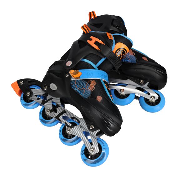 NILS EXTREME rolki rekreacyjne dla dziewczynek NA13808 COSMO, Kolor: czarny, Rozmiar: 38-41, 4 zdjęcie