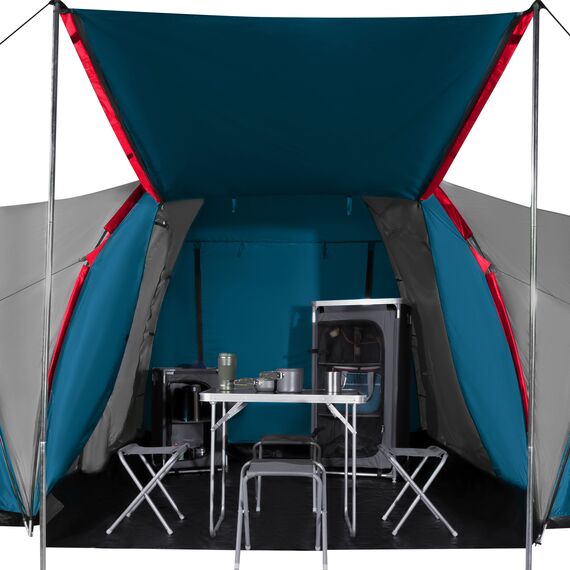 NILS CAMP namiot turystyczny 4 osobowy NC6431 HIGHLAND, Kolor: granatowy, 5 zdjęcie