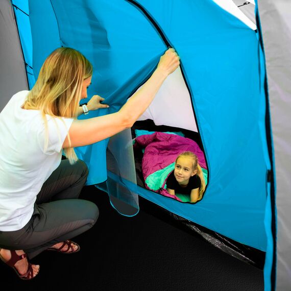 NILS CAMP namiot turystyczny 4 osobowy NC6431 HIGHLAND, Kolor: szary, 7 zdjęcie