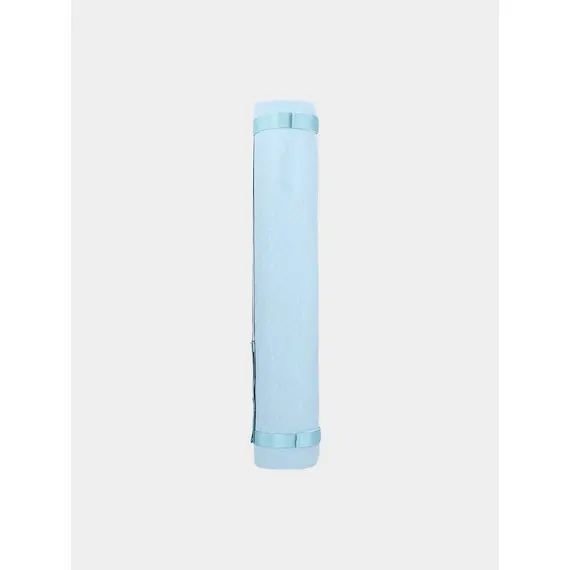 4F mata do ćwiczeń fitness jogi U034 błękitna, Kolor: niebieski, Rozmiar: one size, 2 zdjęcie