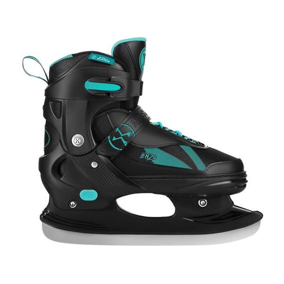 NILS EXTREME łyżworolki 2w1 rolki regulowane z kaczukowymi kołami NH382 czarne, Kolor: czarny, Rozmiar: 28-31, 8 zdjęcie