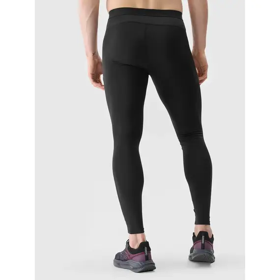 4F legginsy sportowe męskie spodnie 4FWSS25TFTIM338 czarne, Kolor: czarny, Rozmiar: XXL, 4 zdjęcie