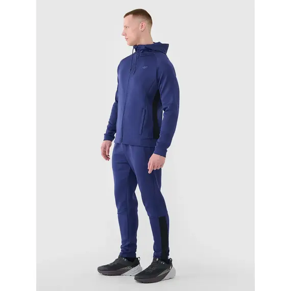 4F spodnie dresowe męskie bawełniane 4FWSS25TFTRM0836 granatowe, Kolor: granatowy, Rozmiar: 3XL, 2 zdjęcie