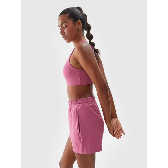 4F spodenki treningowe damskie 4FWAW24TFSHF705 różowe, Kolor: różowy, Rozmiar: S, 2 zdjęcie