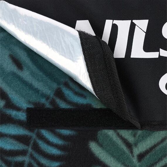 NILS CAMP koc turystyczny z warstwą aluminiową 200x200cm NC2222 zielony, Kolor: czarny, 9 zdjęcie NILS CAMP koc turystyczny z warstwą aluminiową 200x200cm NC2222 zielony, Kolor: czarny, 9 zdjęcie