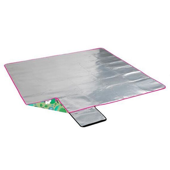NILS CAMP koc turystyczny z warstwą aluminiową 200x200cm NC2223 różowy, Kolor: różowy, 7 zdjęcie NILS CAMP koc turystyczny z warstwą aluminiową 200x200cm NC2223 różowy, Kolor: różowy, 7 zdjęcie